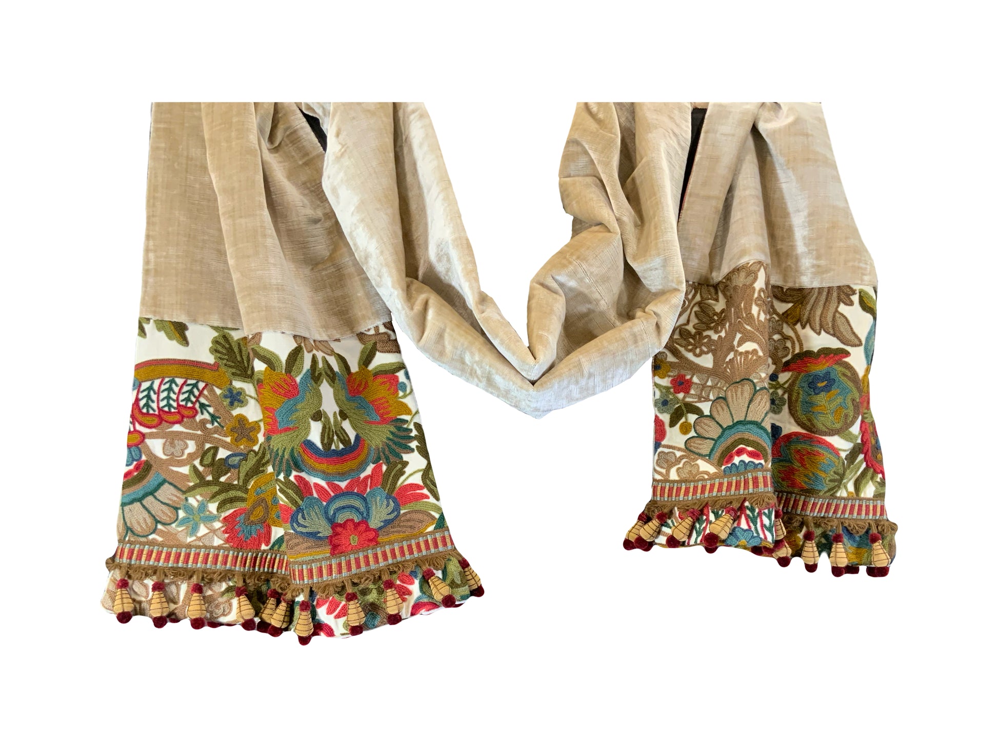 Table runner or Window swag/valance