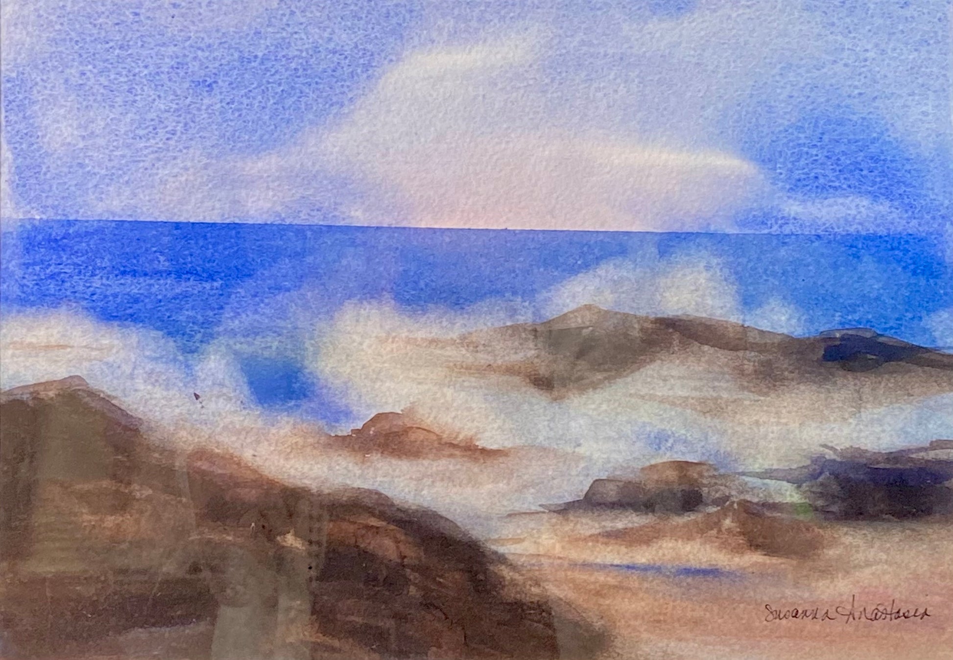 Ocean Scene by Susanna Anastasia