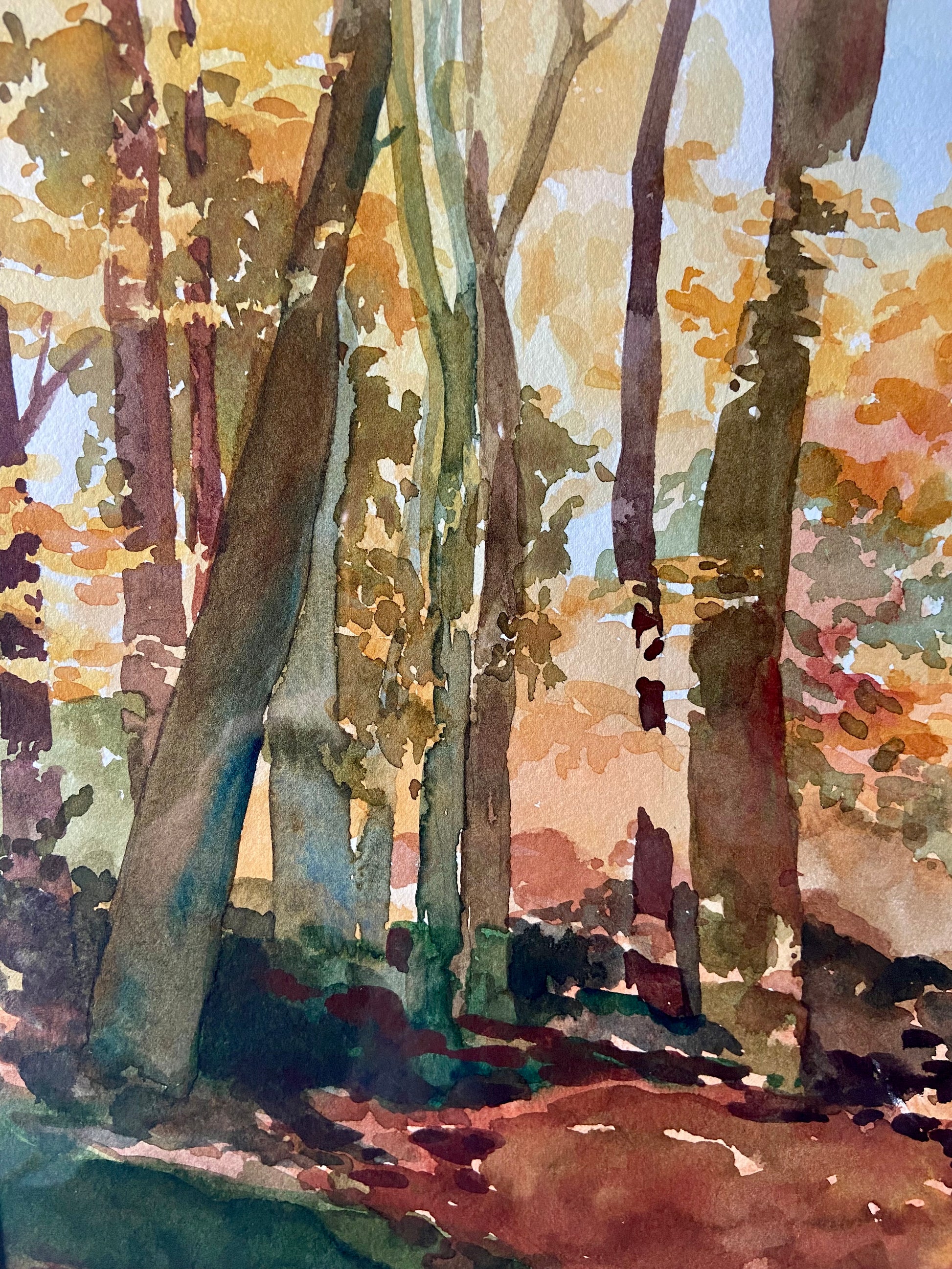 "Fall Forest" by Shelley Picker