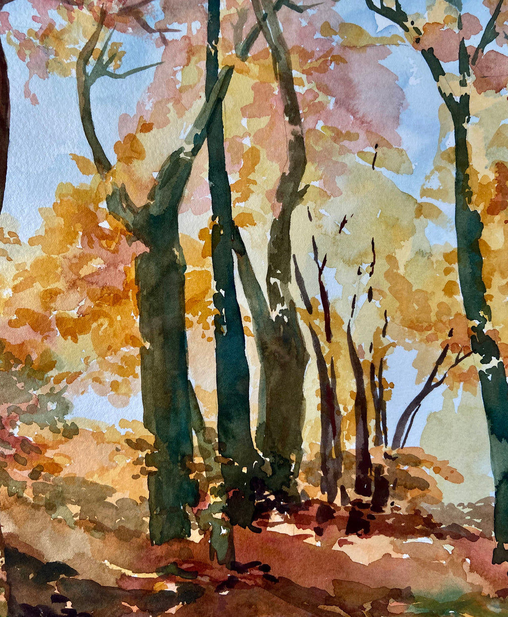 "Fall Forest" by Shelley Picker