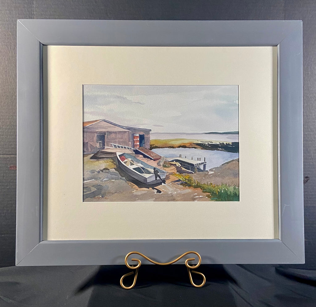 "On the Jetty" by Shelley Picker