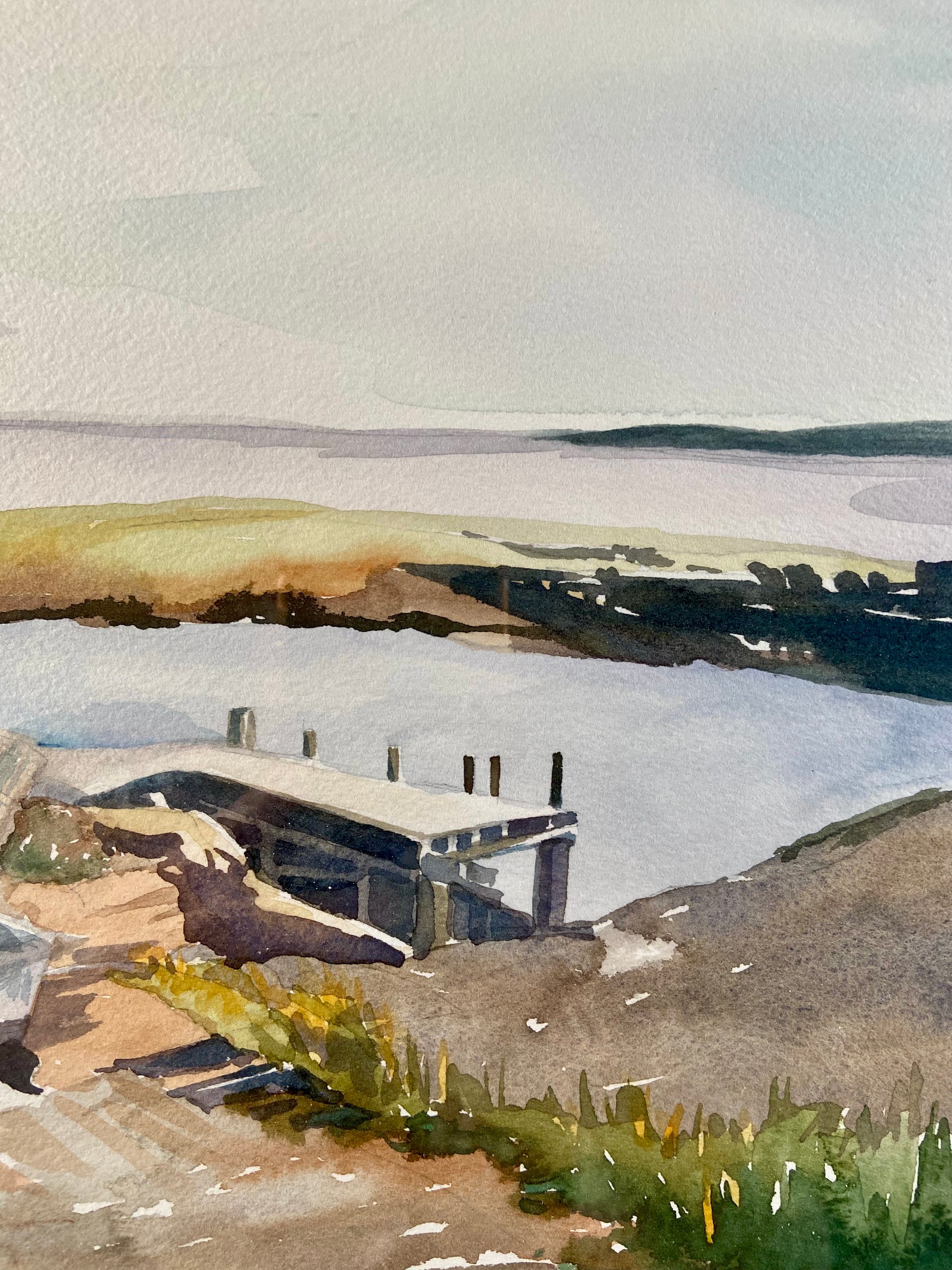 "On the Jetty" by Shelley Picker