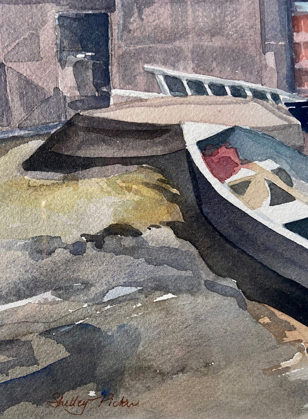 "On the Jetty" by Shelley Picker