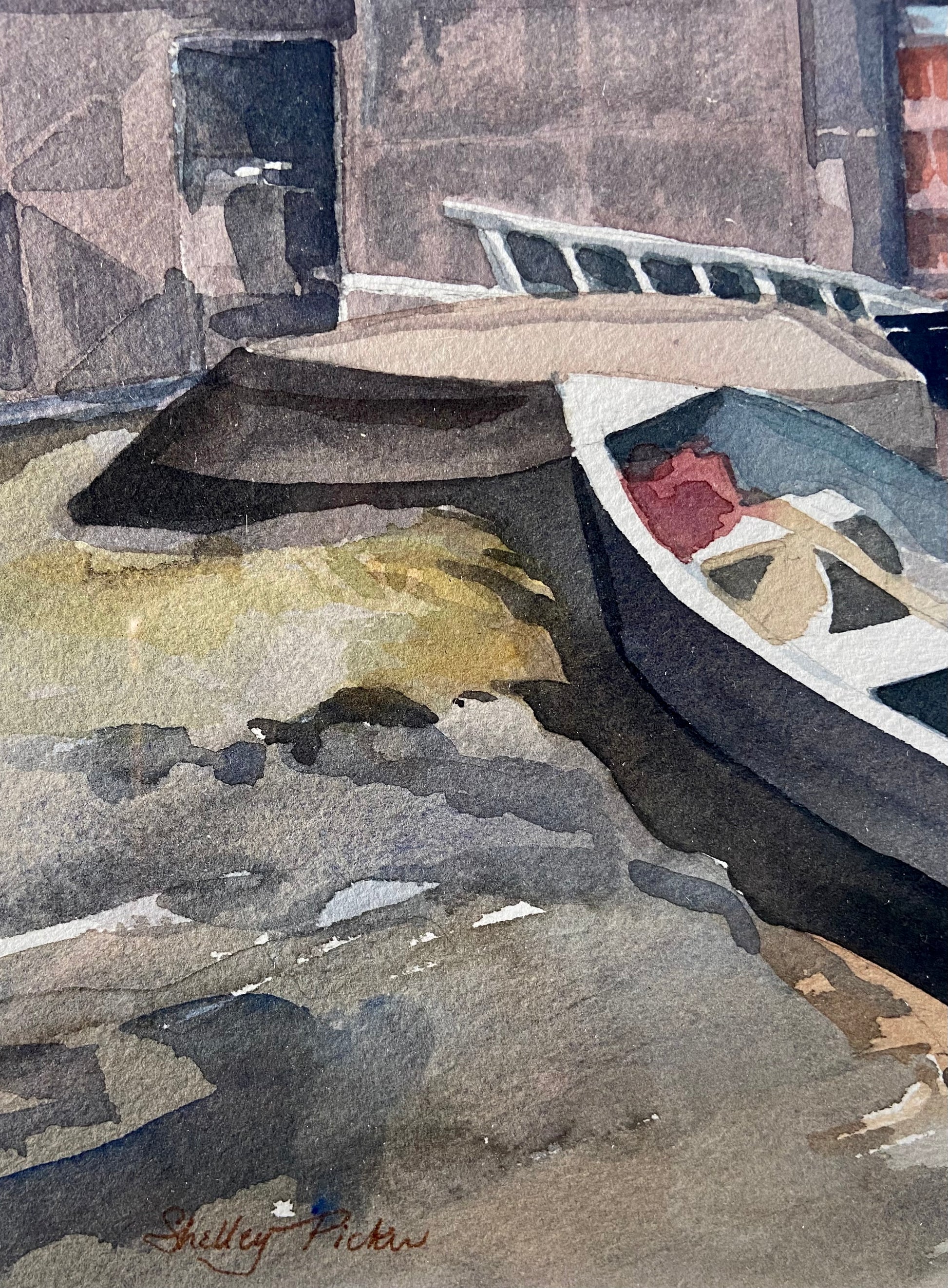 "On the Jetty" by Shelley Picker