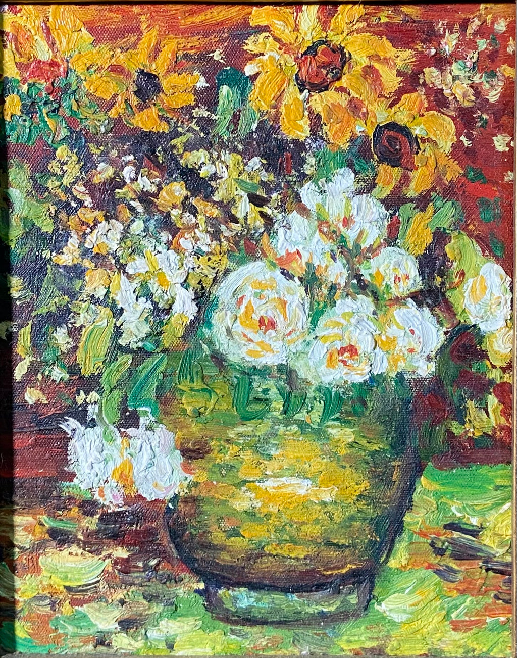 Unknown Floral Oil Painting