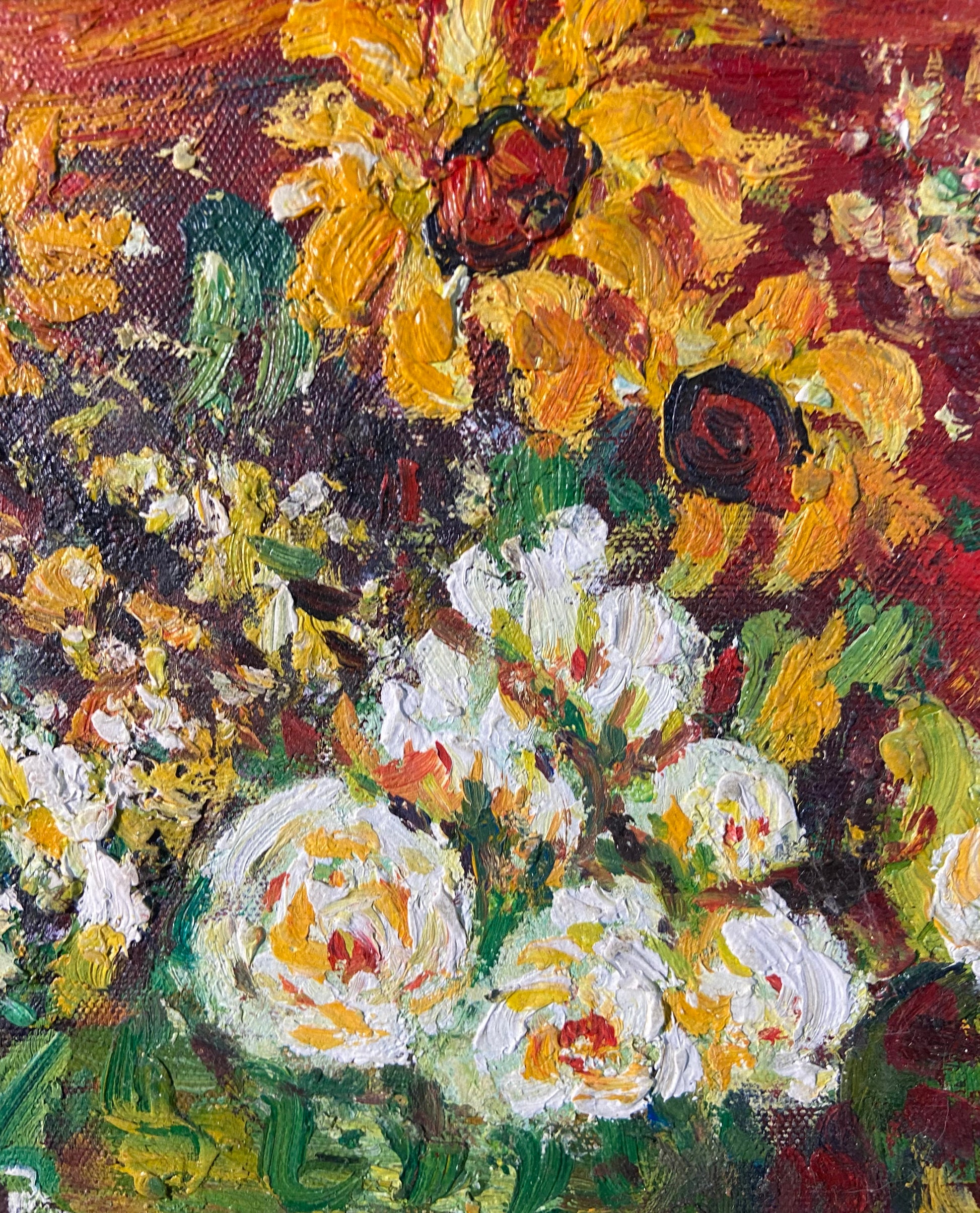 Unknown Floral Oil Painting