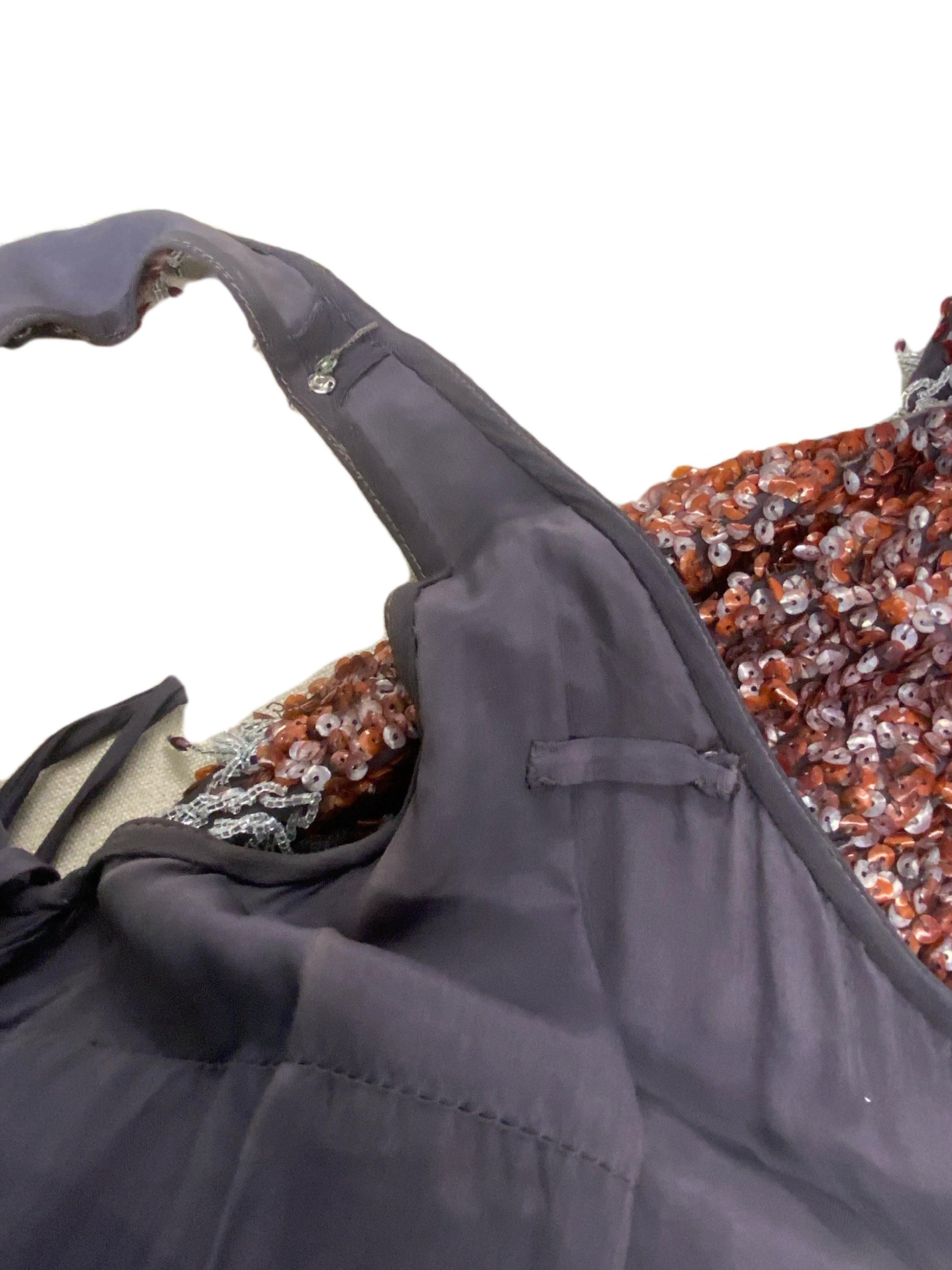 Beaded Evening Sheath, 1960’s.