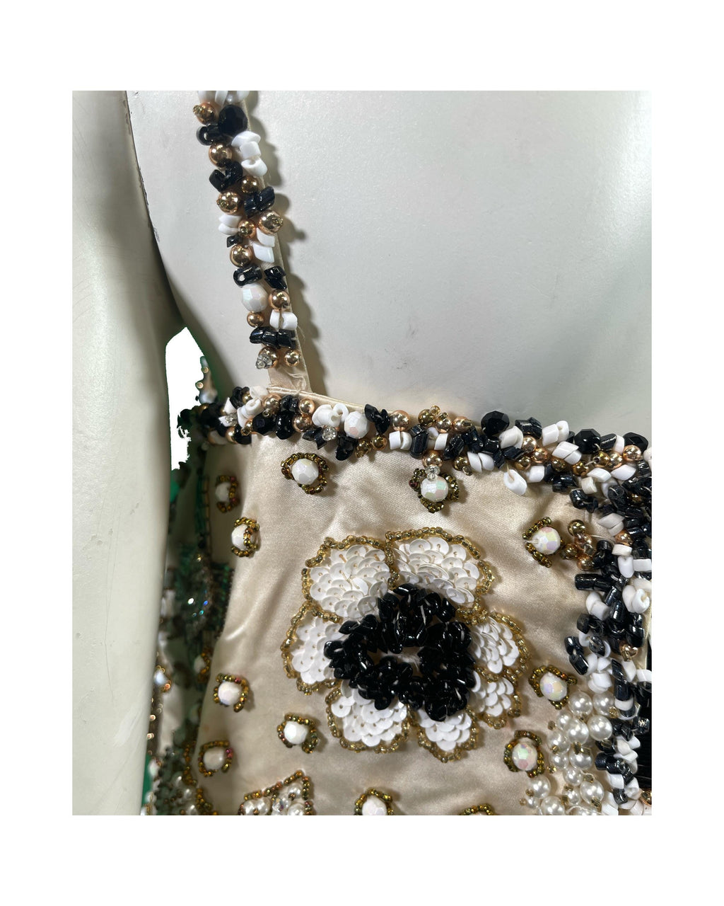 1965 Sara Fredericks Heavily Beaded Dress