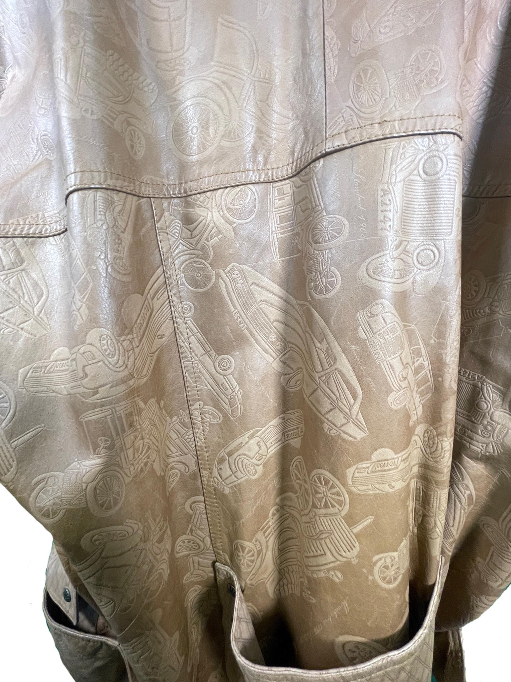 1980s Brasilia Leather Suit