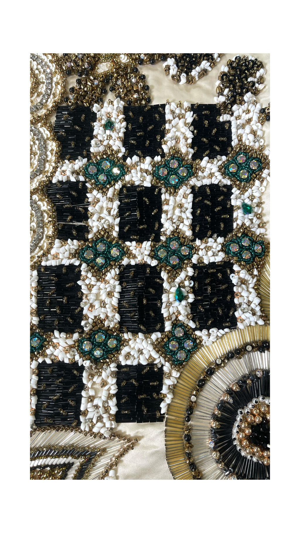 1965 Sara Fredericks Heavily Beaded Dress