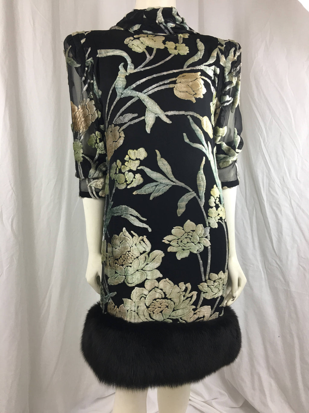 Pauline Trigere 1980's Dress