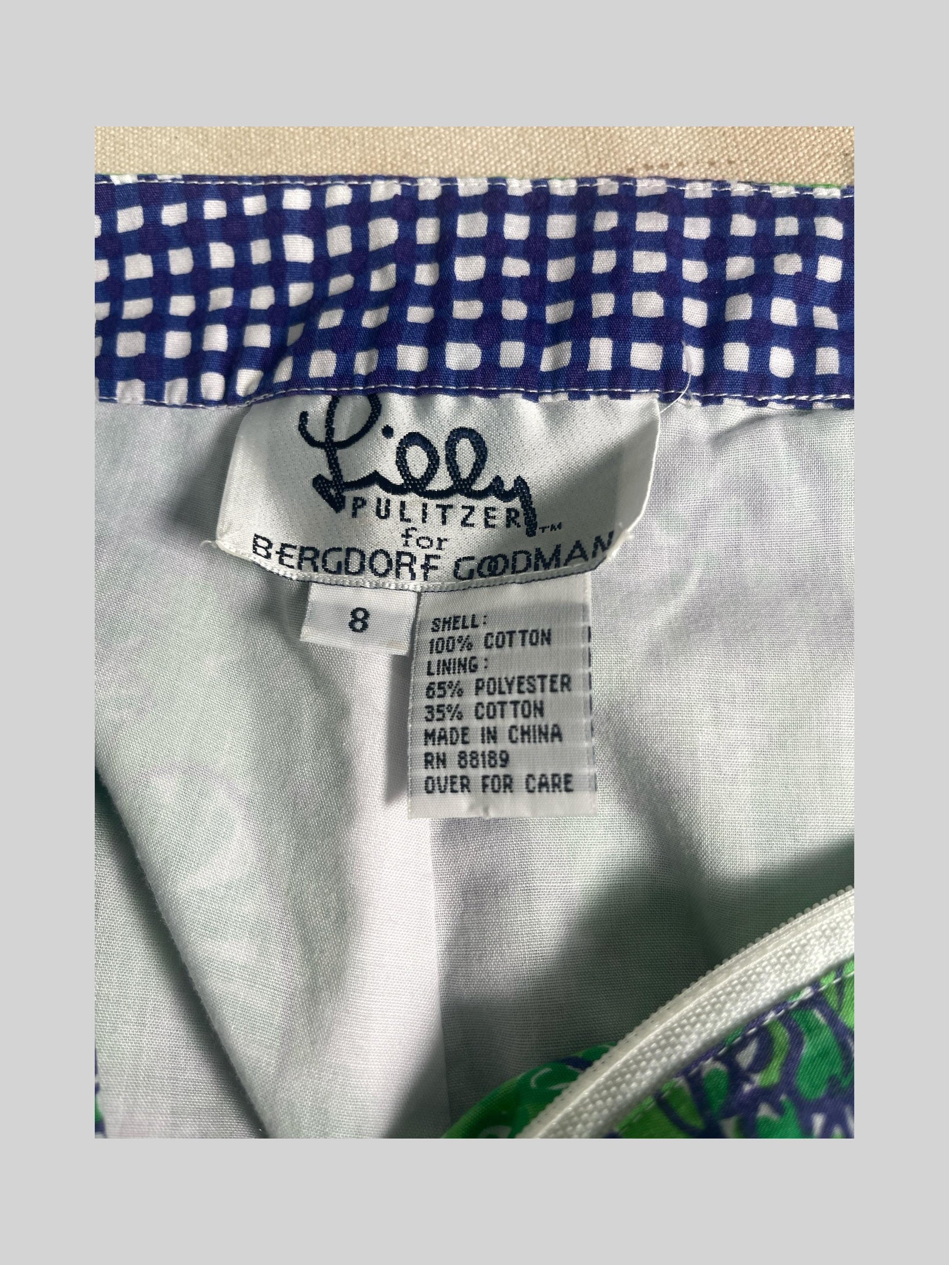 1990 Lilly Pulitzer 2 Piece Top & Pants