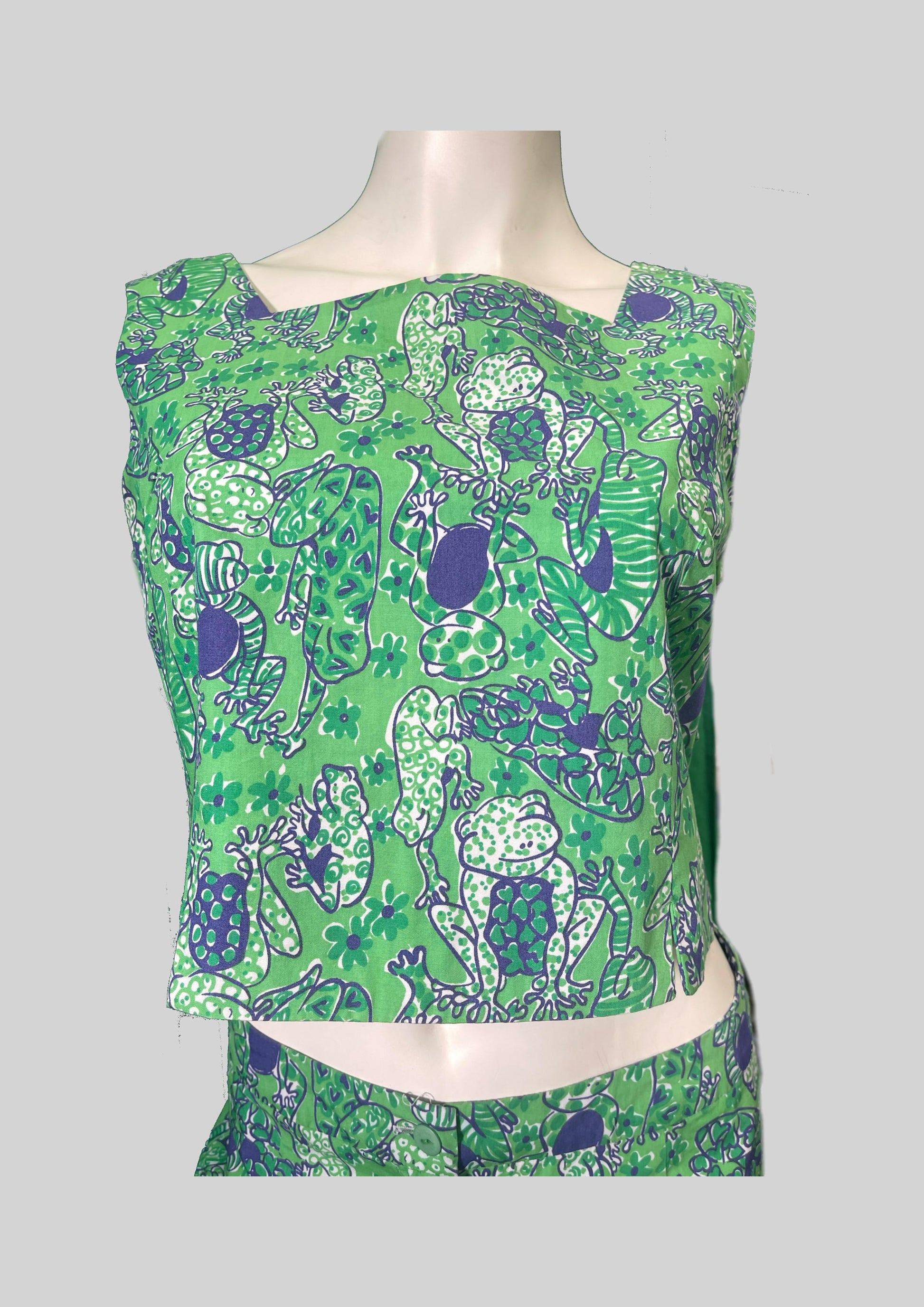 1990 Lilly Pulitzer 2 Piece Top & Pants