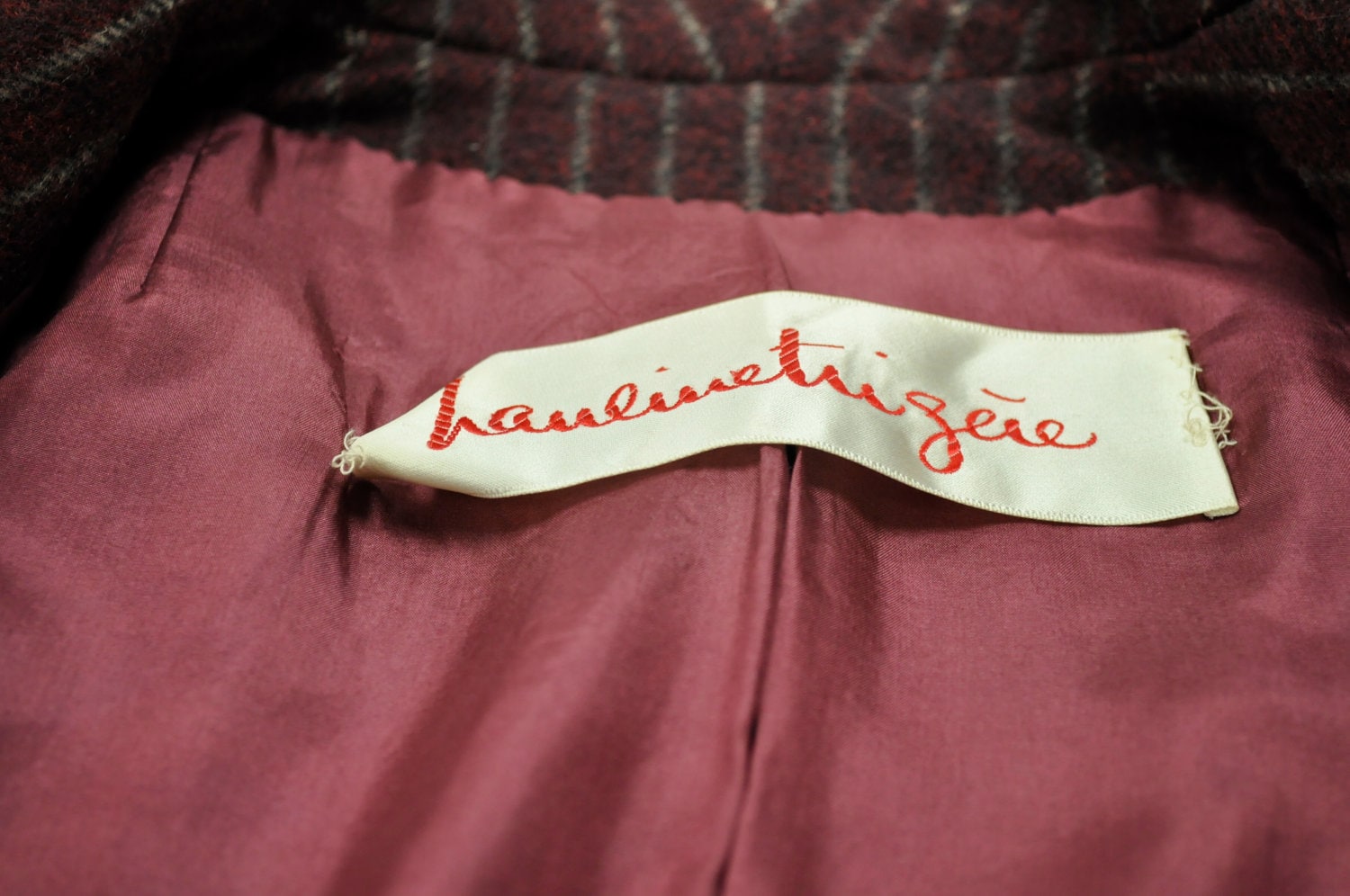 Pauline Trigere Striped Wool Ensemble, c. 1970