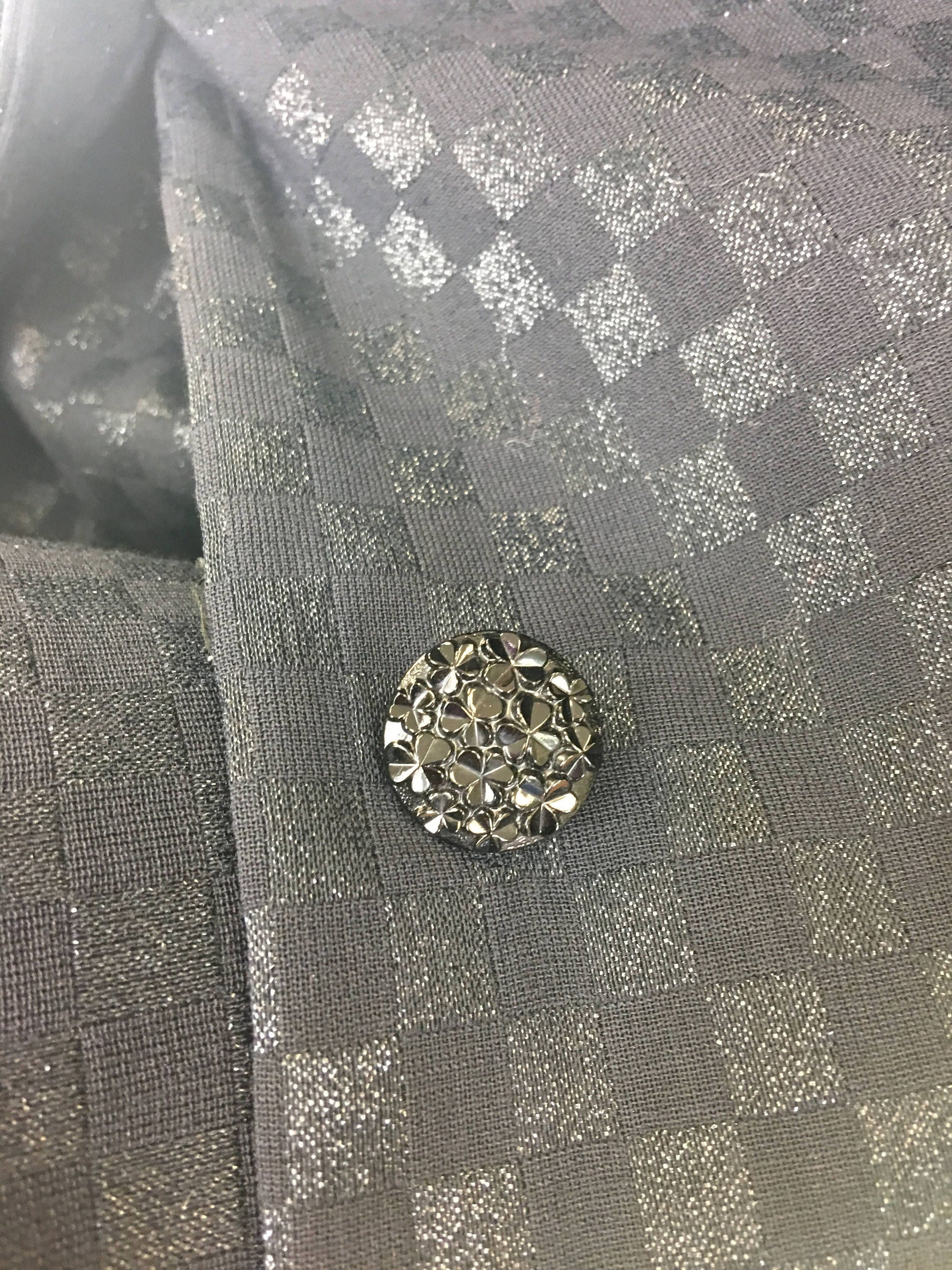 Carolina Herrera Black Silk Suit