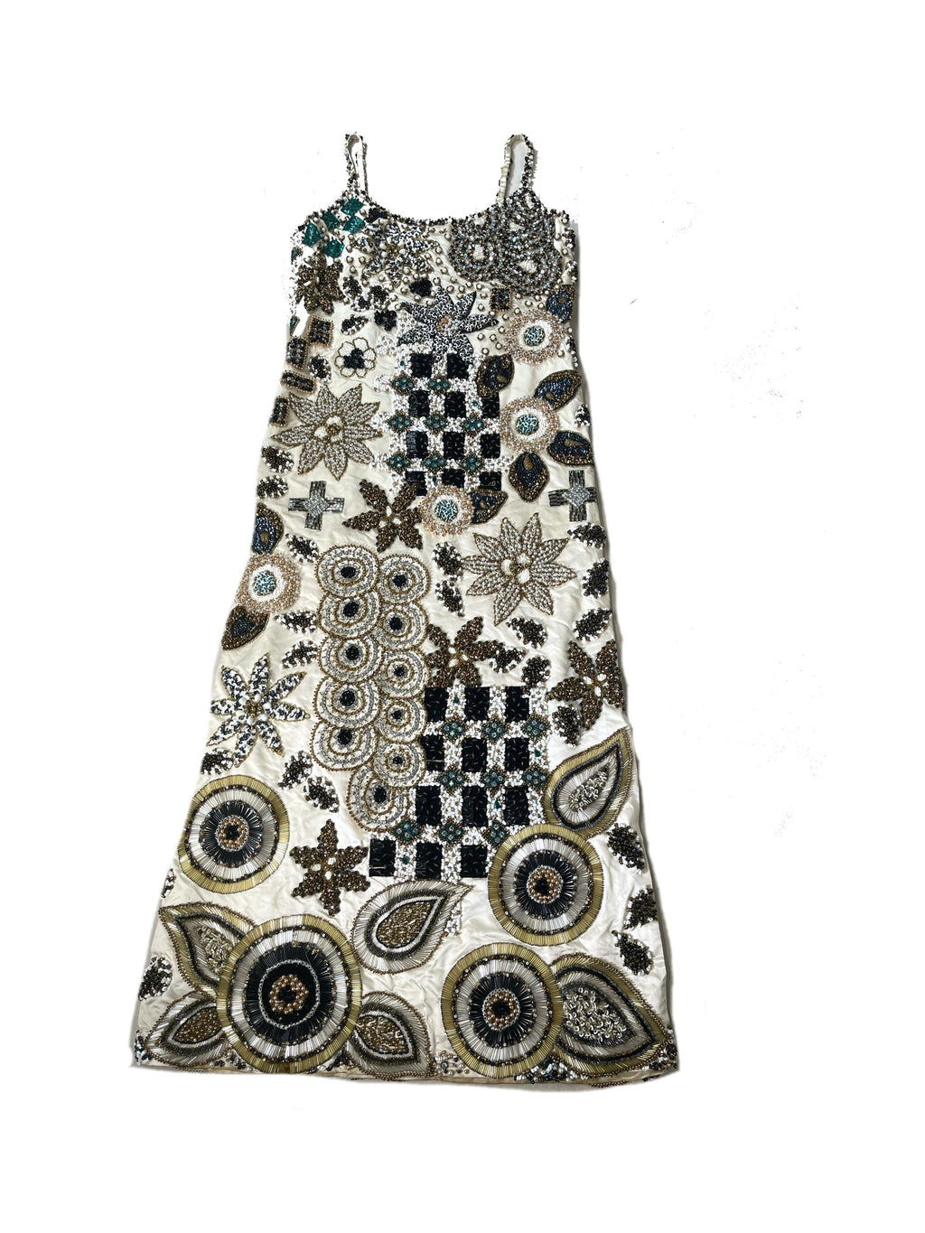 1965 Sara Fredericks Heavily Beaded Dress