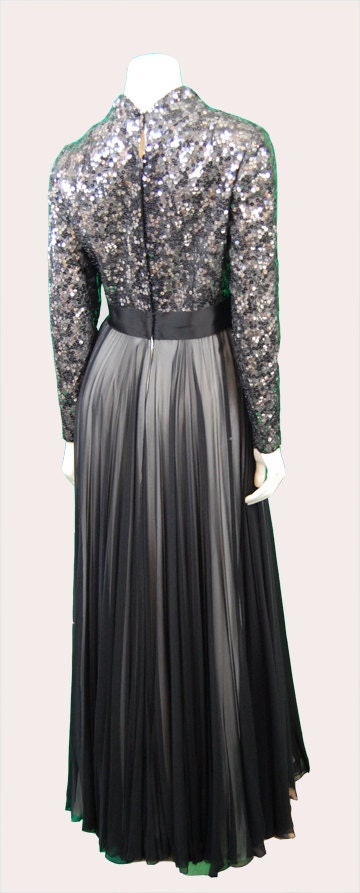 1970's Pat Sandler Evening Dress