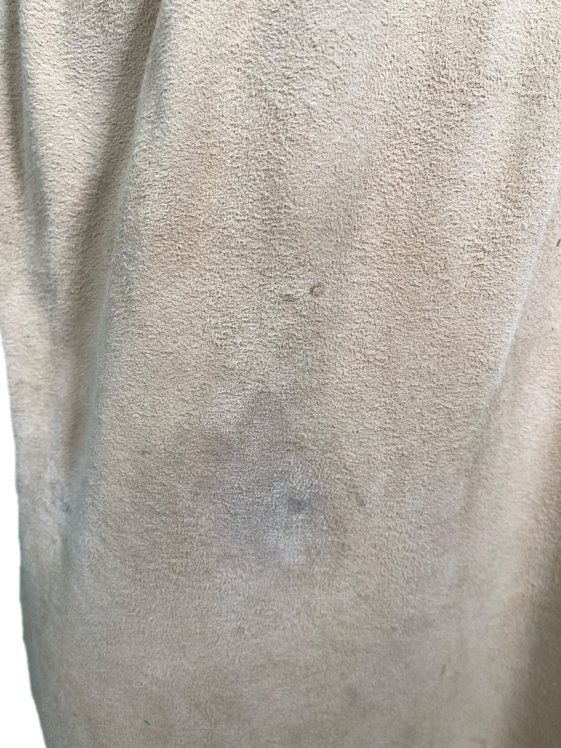 Vintage 1980s Carol Horn Buckskin Leather Suit