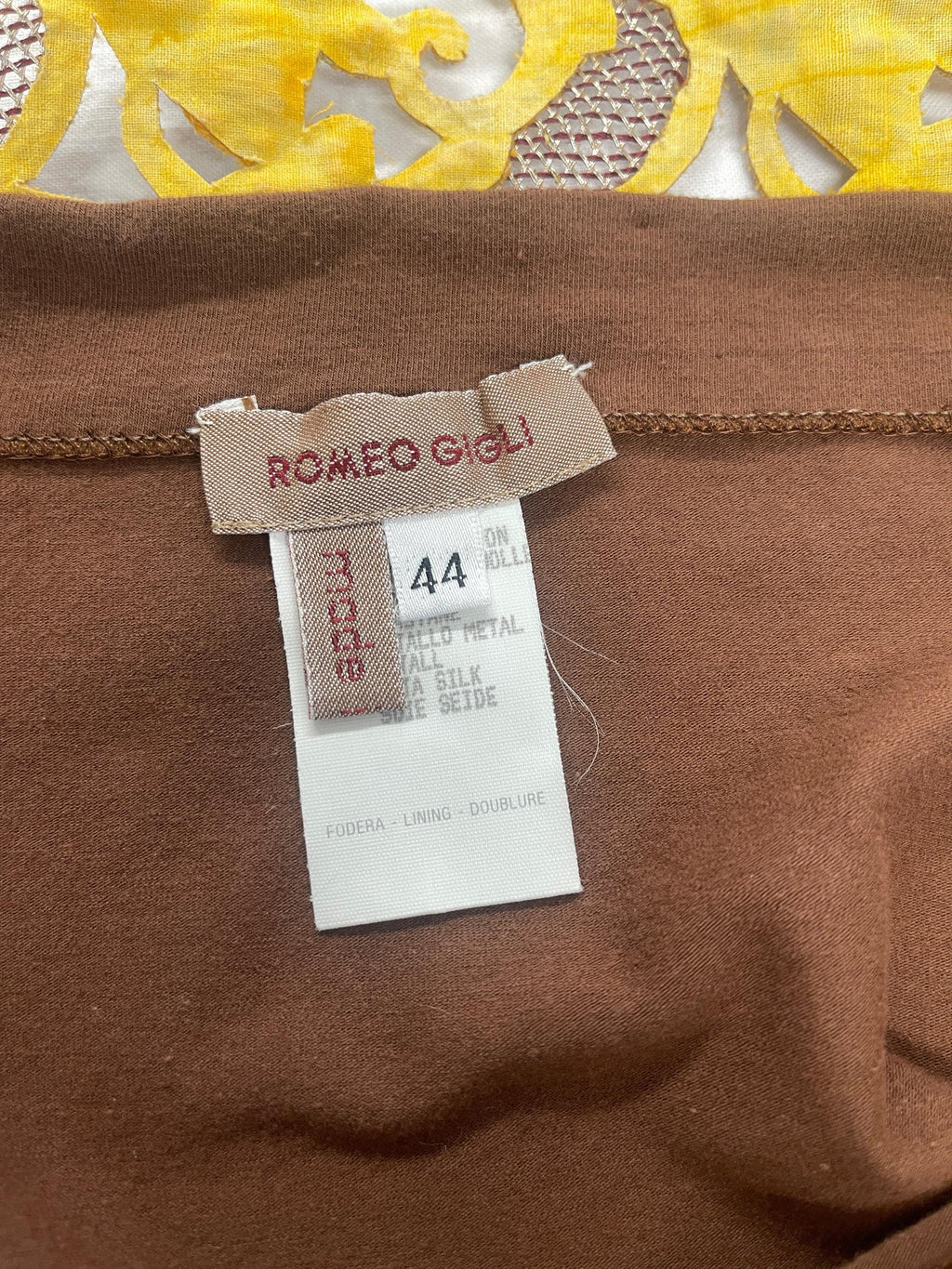 1980s Romeo Gigli 2 piece sheer Harem Pants