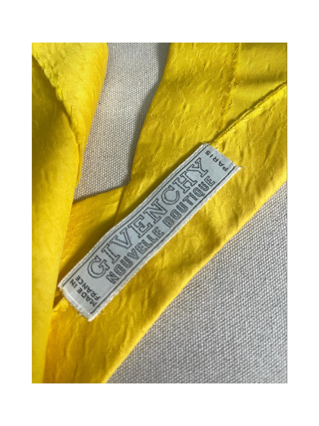 1980s Givenchy Yellow Skirt with Halter Top