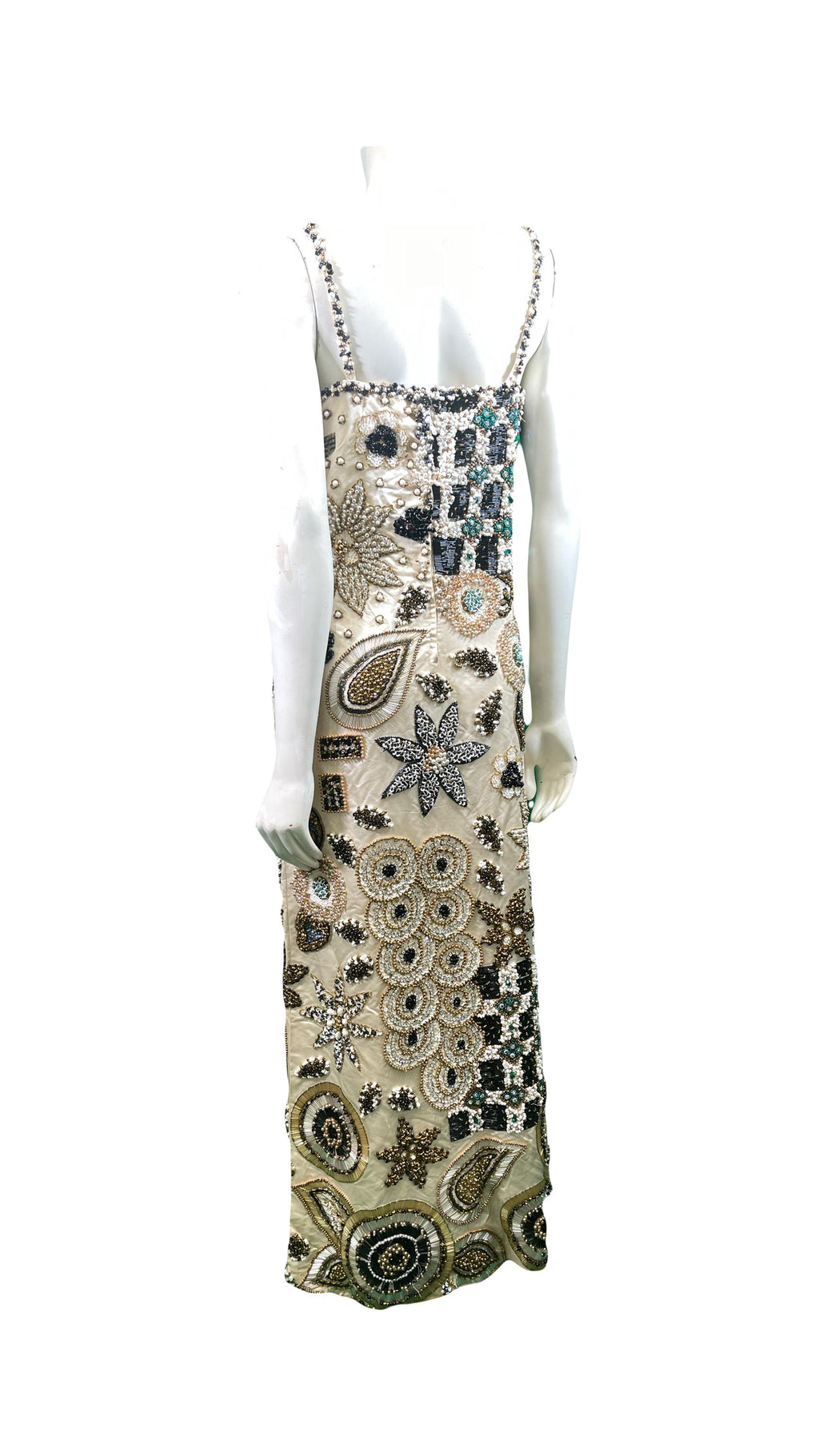 1965 Sara Fredericks Heavily Beaded Dress