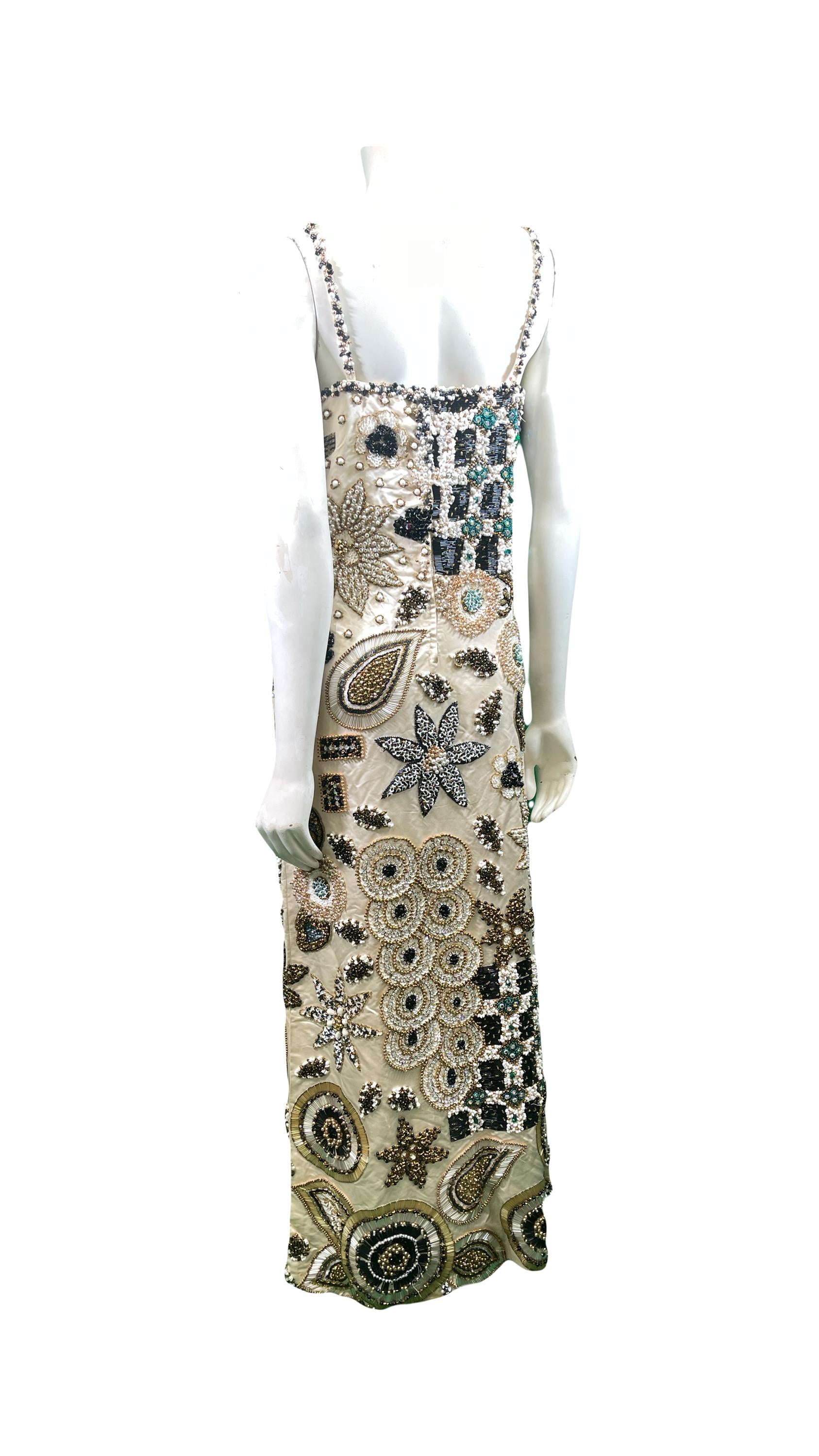 1965 Sara Fredericks Heavily Beaded Dress
