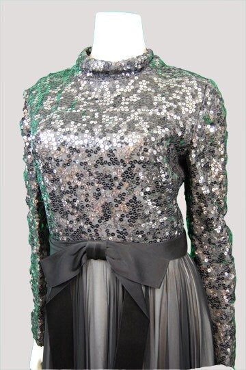 1970's Pat Sandler Evening Dress